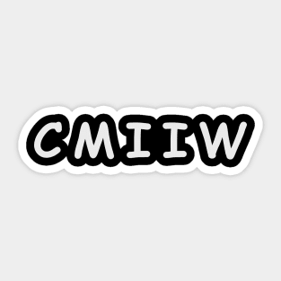 CMIIW Sticker